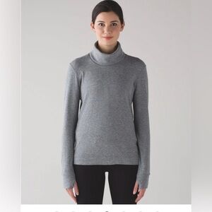 Lululemon Double Up Long Sleeve (Reversible) | Gray | Size 6